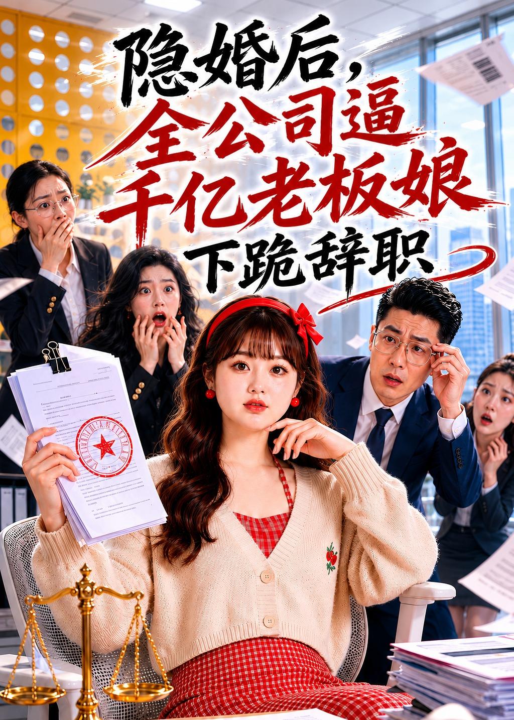 隐婚后，全公司逼千亿老板娘下跪辞职