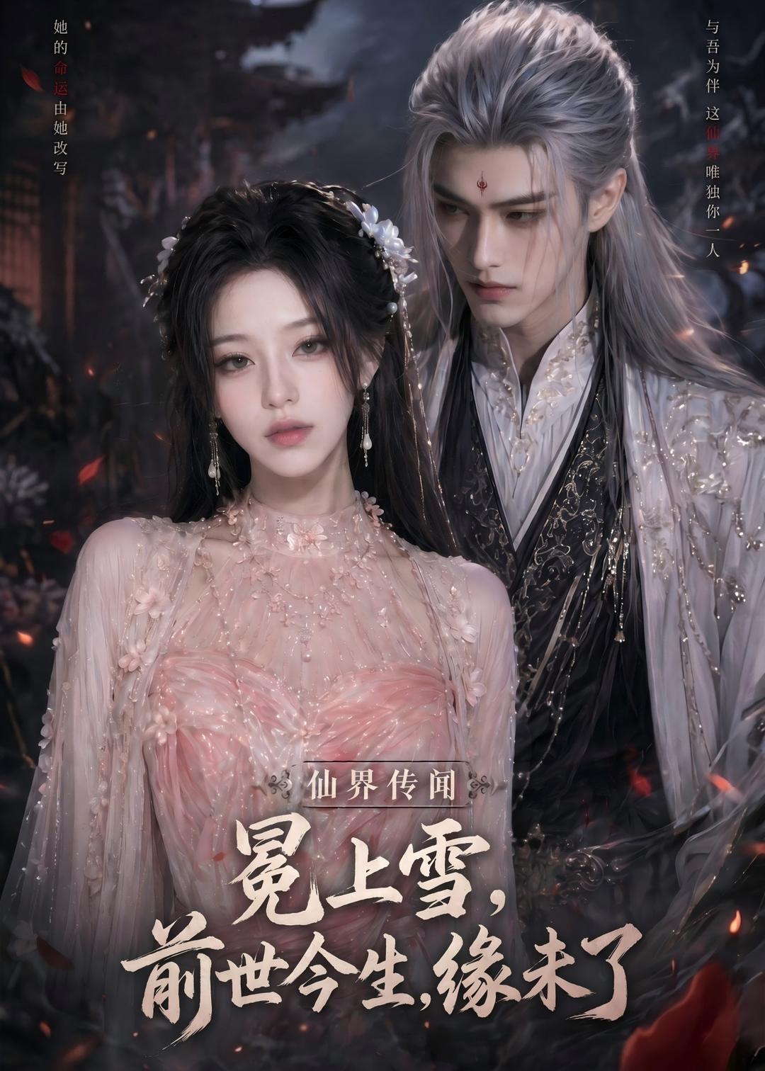 冕上雪，前世今生，缘未了